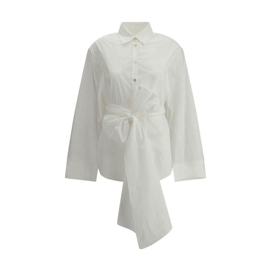 Forte_Forte Knotted Shirt FO-13616MYSHIRT0004-I/S