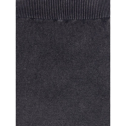 Alexander Wang Gray Cotton Mini Skirt