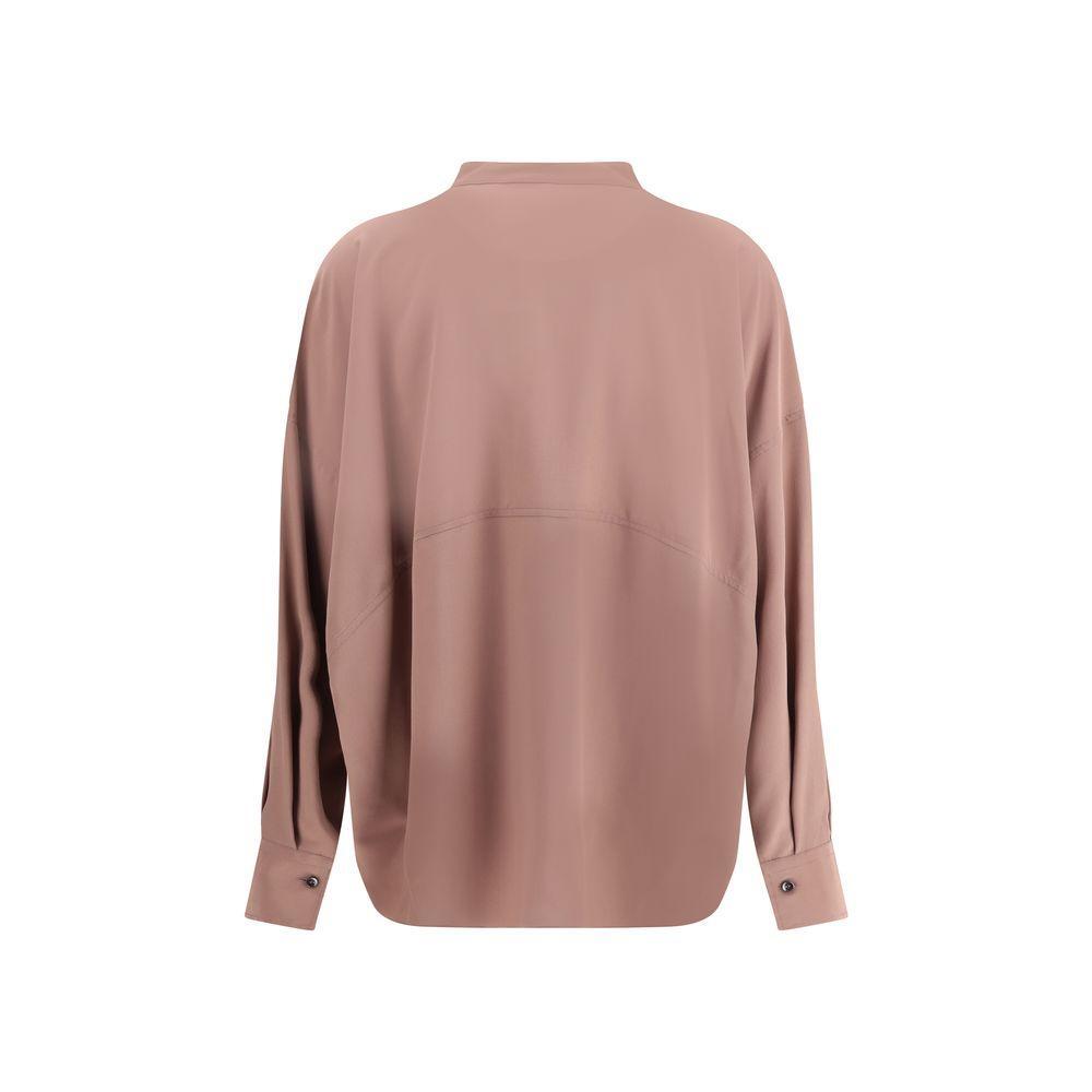 Brunello Cucinelli Silk Blouse BR-MB993EA101C4272-M