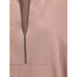 Brunello Cucinelli Silk Blouse BR-MB993EA101C4272-M