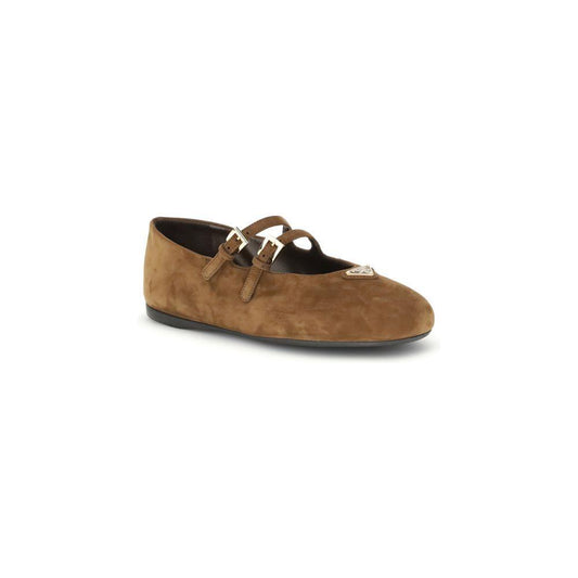 Prada Suede Ballerinas PR-1F794NF005008F0324-EU36/US6