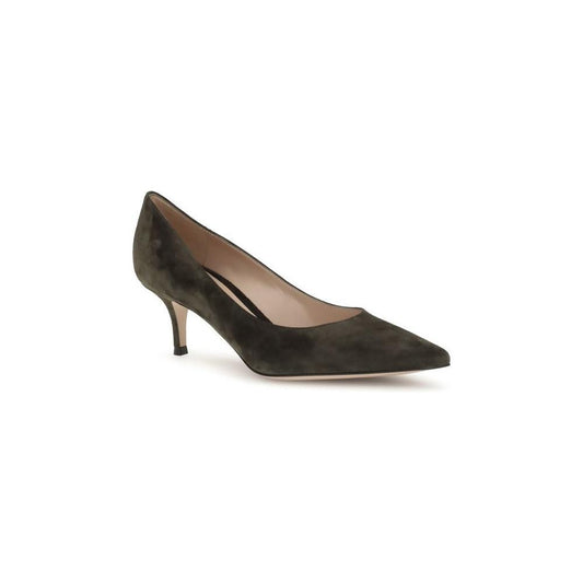 Gianvito Rossi Suede Pumps GI-G2033655RICCAMDKOL-EU39/US9