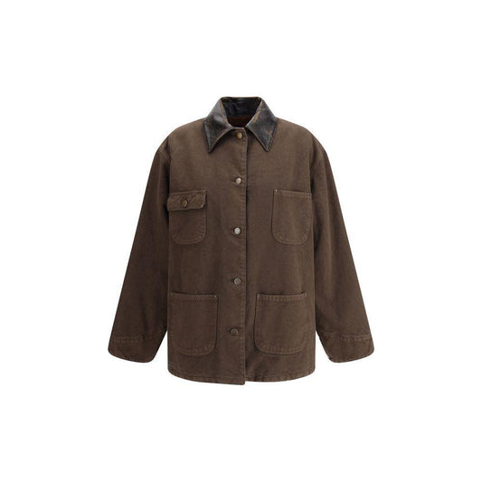 Prada Cotton and shearling Jacket PR-29T181SOOO157NF0027-IT38 | S