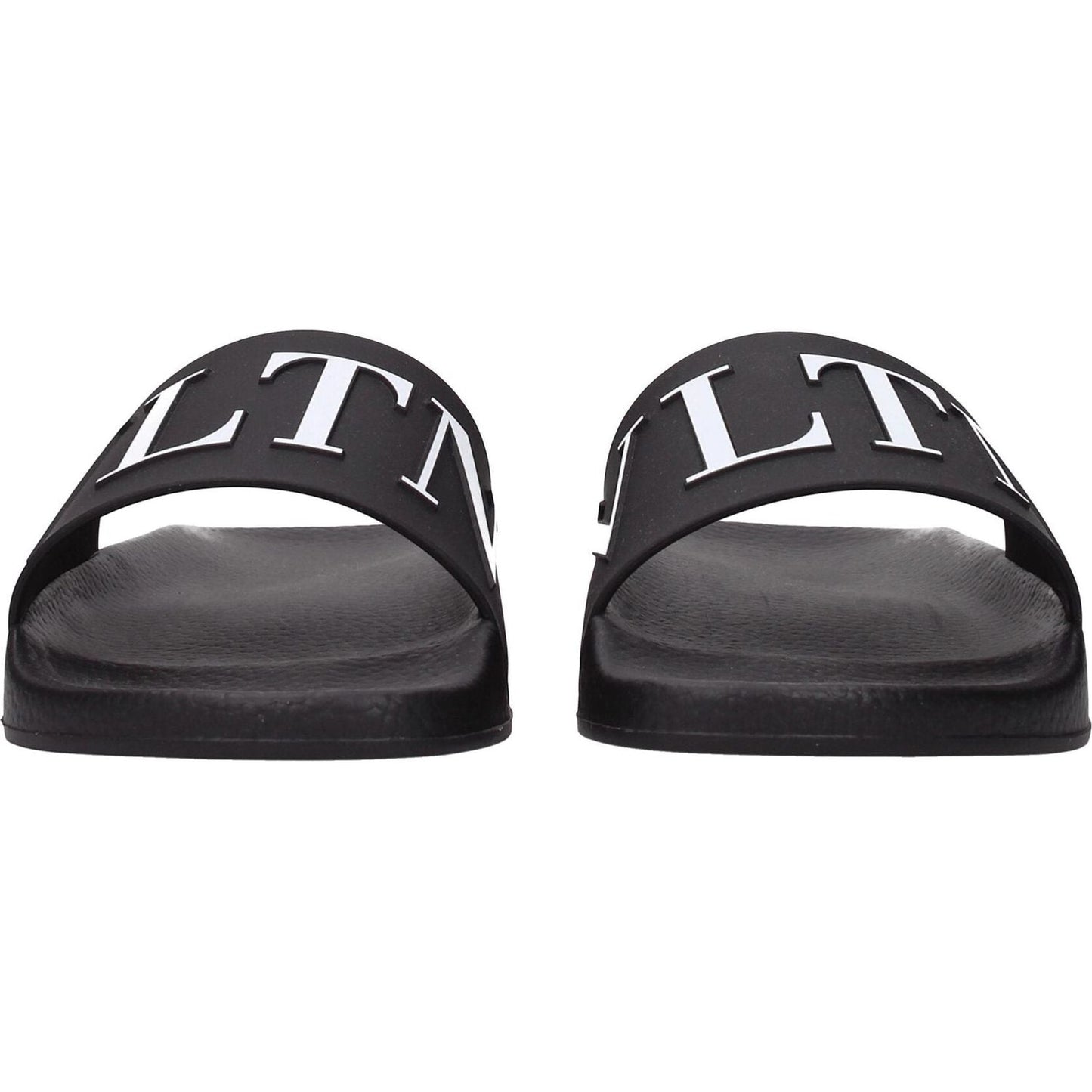 Valentino Garavani Black Cotton Slippers Sandals VA-8547184869641-EU40/US7