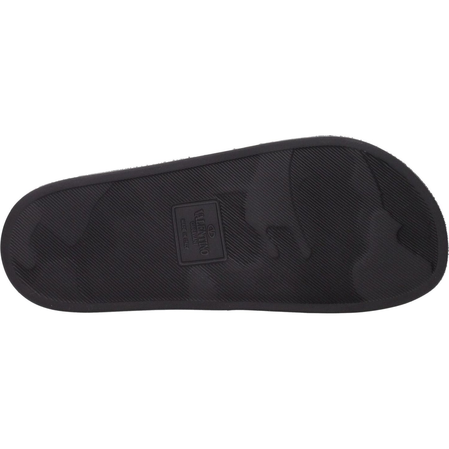 Valentino Garavani Black Cotton Slippers Sandals VA-8547184869641-EU40/US7