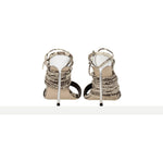 Paris Texas Beige Leather Stiletto Heels Sandals PA-8547291463945-EU37/US7