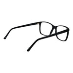 Andy Wolf Black Unisex Glasses Frame with full-rim acetate design, rectangle shape, and demo lenses.