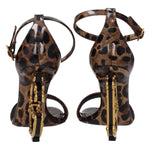 Dolce & Gabbana Brown Leather Sandals DO-8547464741129-EU37/US7