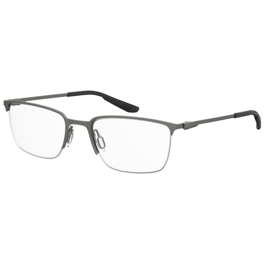 Under Armour Gray Metal Frames glasses with 54/19/140mm dimensions, sleek metal design in grey color.