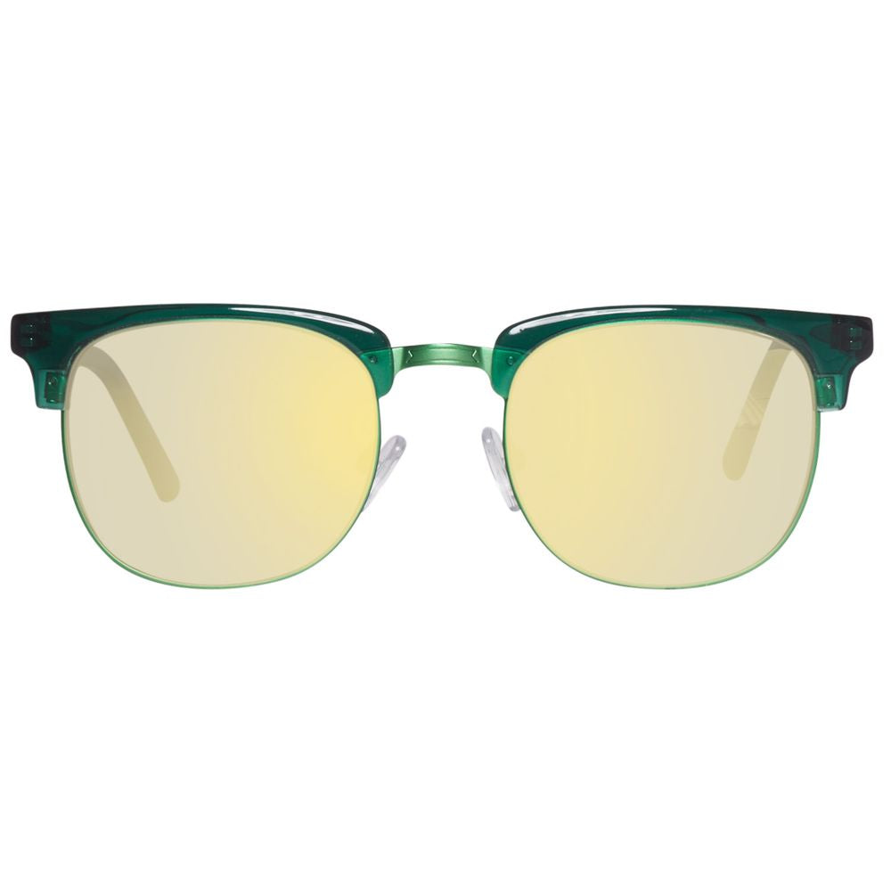 Benetton Green Acetate Sunglasses BEBE997S04AC