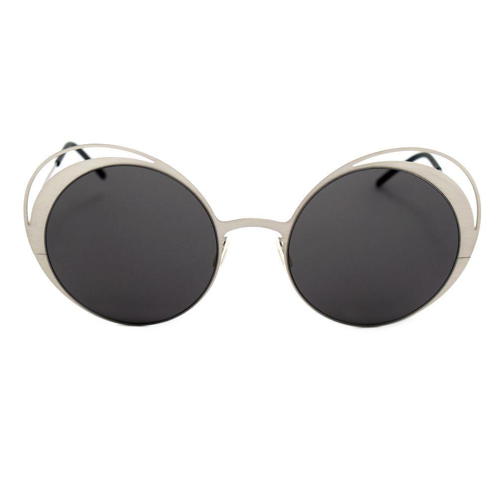 Italia Independent Gray Metal Sunglasses
