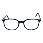 Andy Wolf Blue Unisex Glasses Frame in acetate full-rim design, lenses width 54mm, includes branded case, style Panto.