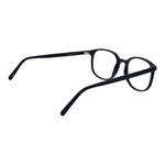 Andy Wolf Blue Unisex Glasses Frame, full-rim acetate in blue, size 54-19-145, with demo lenses and branded case included.