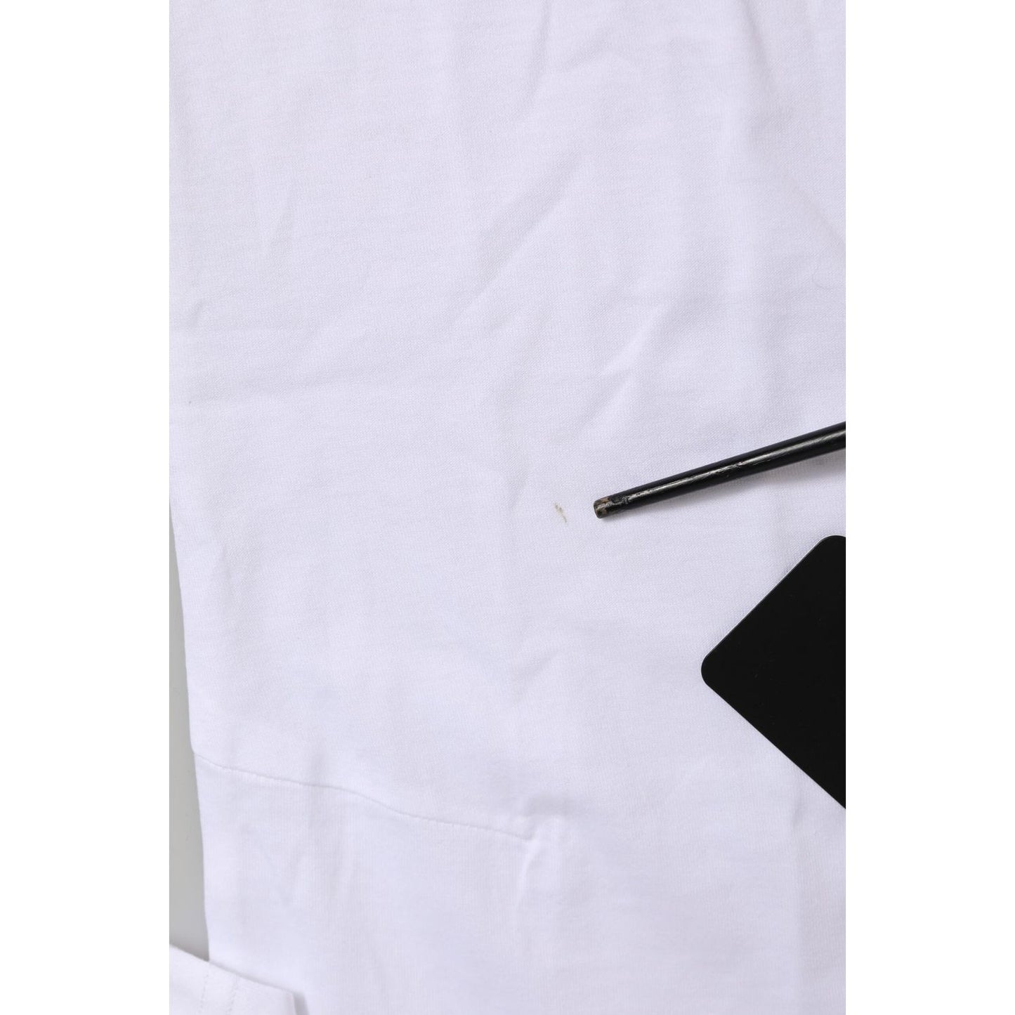 Dolce & Gabbana White Short Sleeves Crew Neck Top T-shirt TSH91277-38