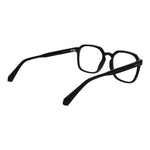 Polaroid Black Unisex Glasses Frame, full-rim square style with polyamide material, size 53-19-145, temples length 145mm.