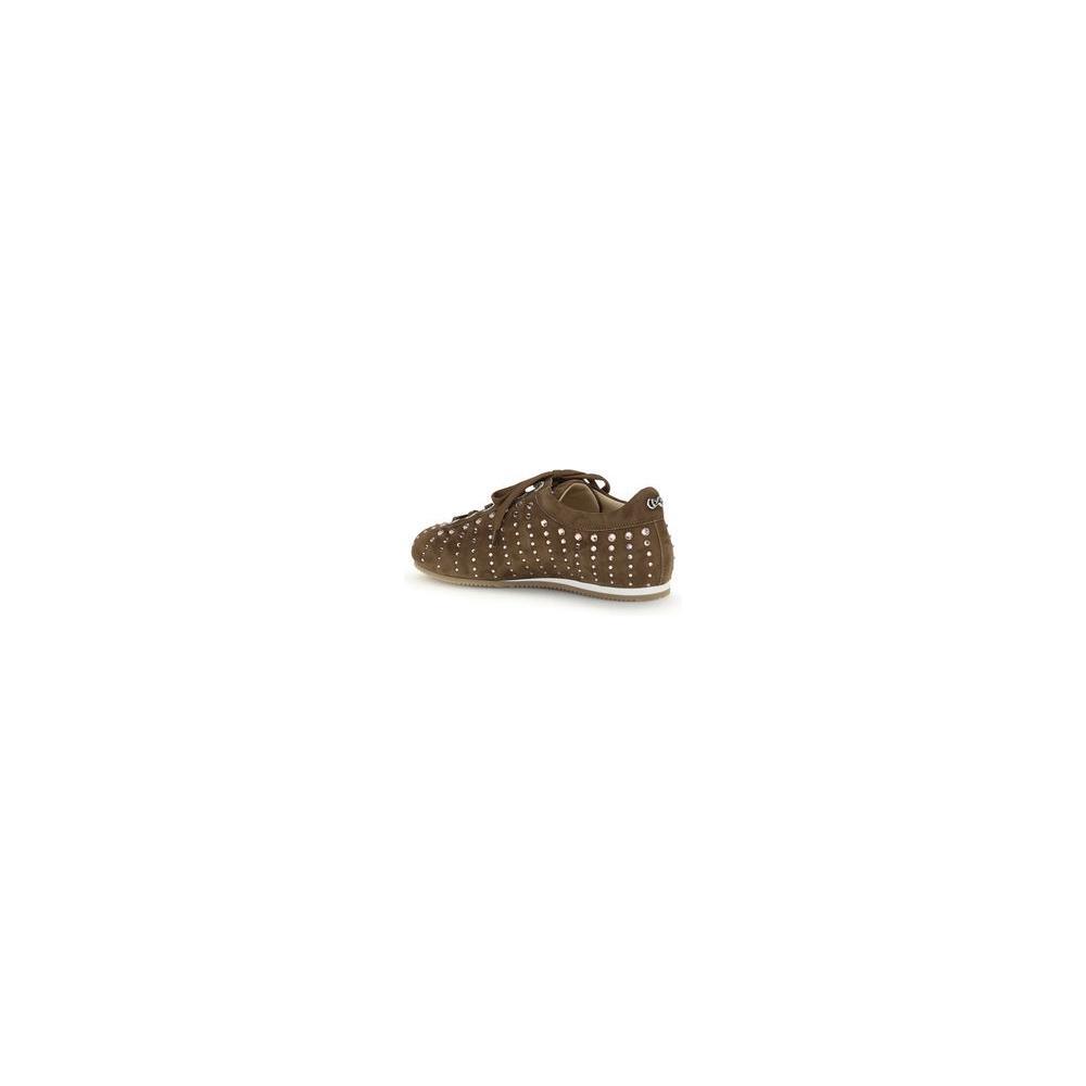 MACH & MACH Crystal Ray Sneakers MA-PF25S103010SUEBRWBROWN-EU36/US6