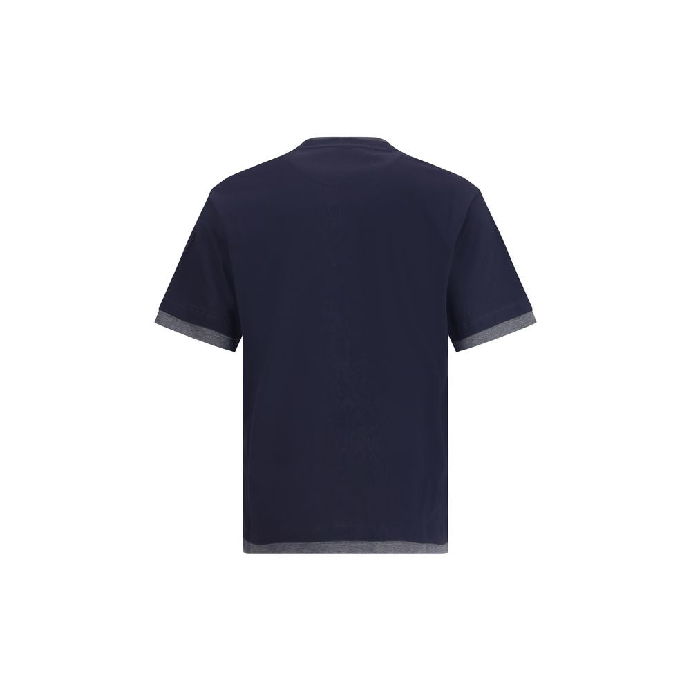 Prada Double layer T-Shirt PR-UJN912SWMO11CDF095J-L