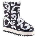 Dolce & Gabbana Black Nylon Boot DO-15934-EU41/US8
