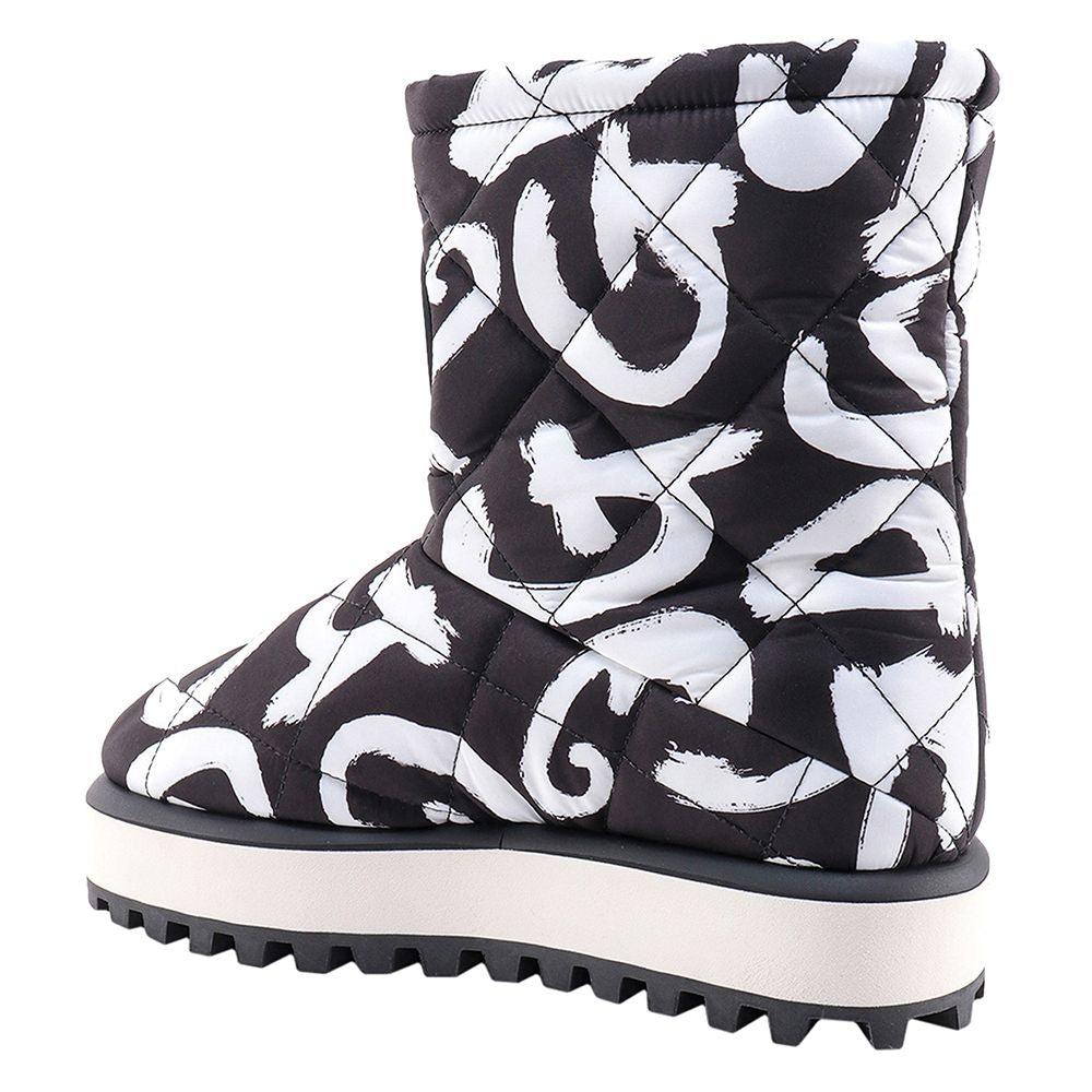 Dolce & Gabbana Black Nylon Boot DO-15934-EU41/US8