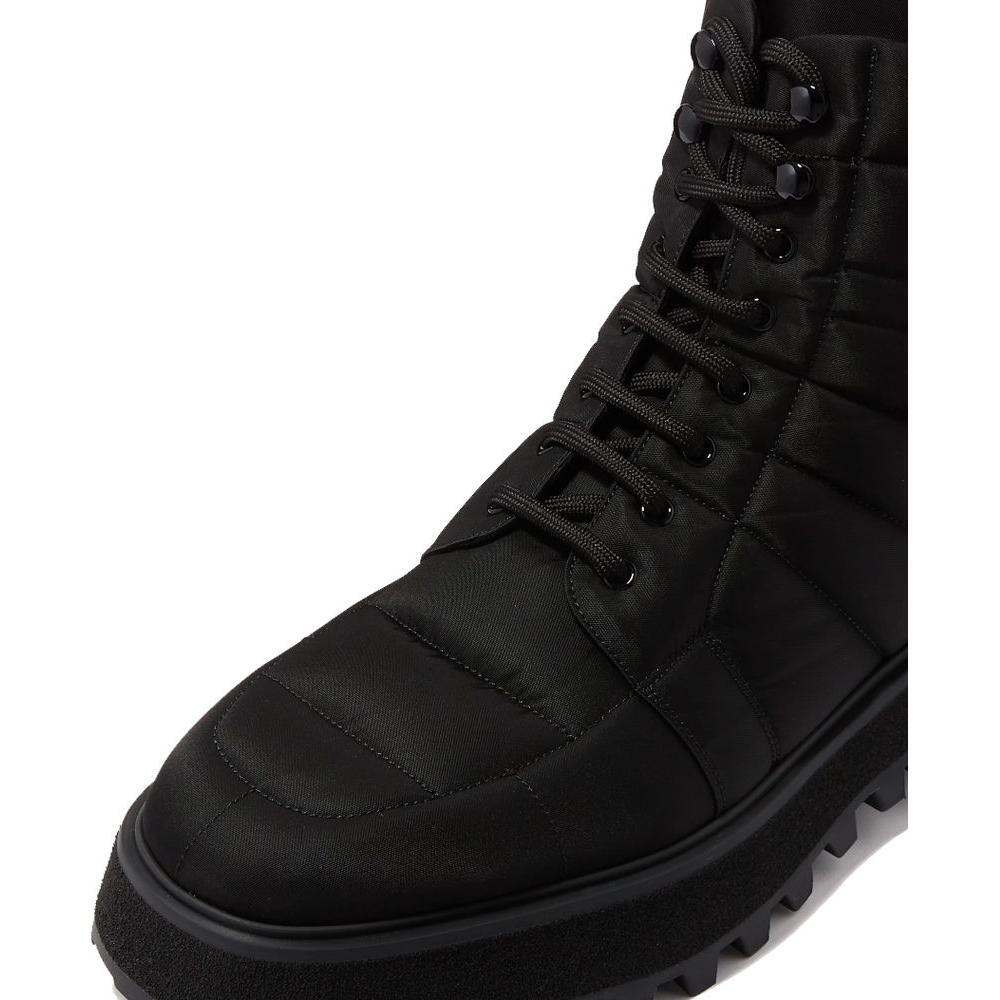 Dolce & Gabbana Black Nylon Boot