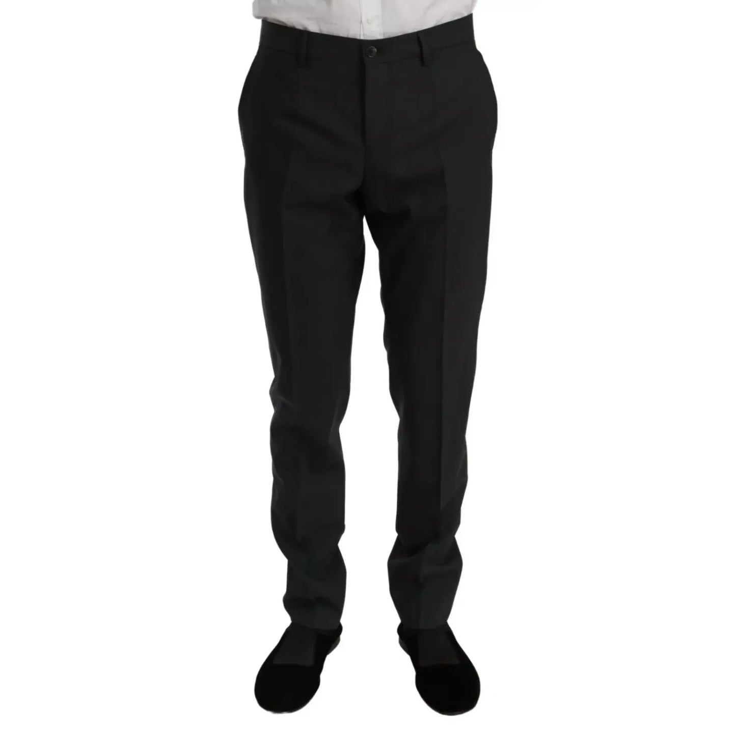 Dolce & Gabbana Slim Fit MARTINI Wool Gray Suit