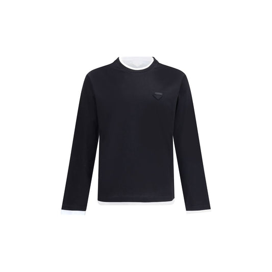 Prada Long-sleeved T-Shirt PR-UJL73BSWMO11CDF0967-L