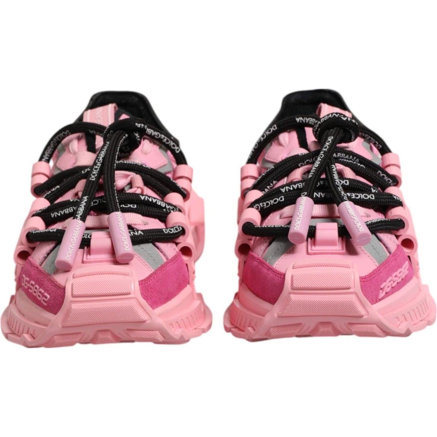Dolce & Gabbana Pink Low Top Space Women Sneakers Shoes LA12902-36