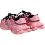 Dolce & Gabbana Pink Low Top Space Women Sneakers Shoes LA12902-36