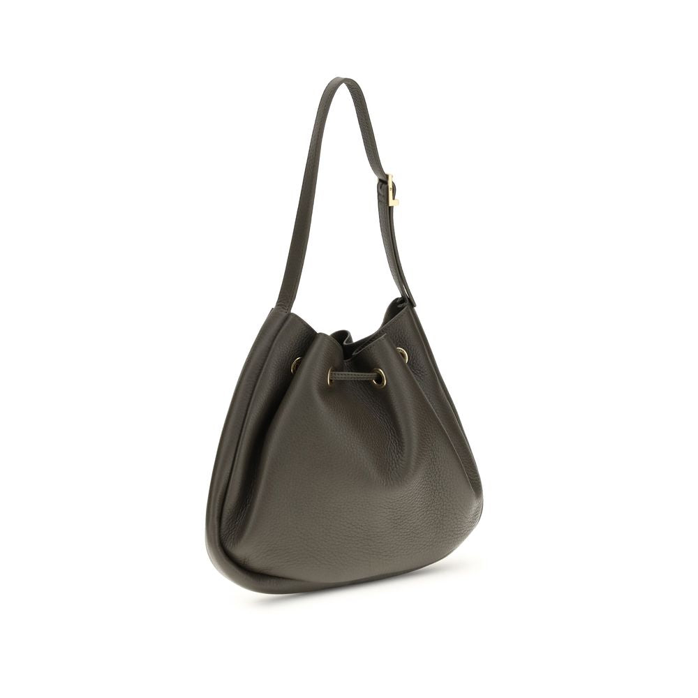 Front view with bag zipped and handles upright.
