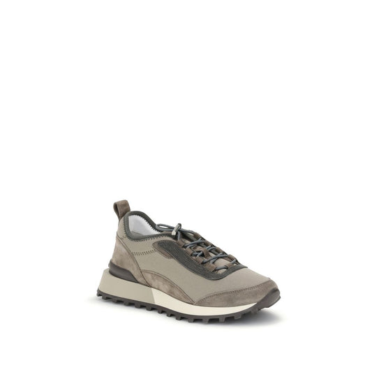 Brunello Cucinelli Leather Sneakers BR-MZSFG3045PC8769-EU39/US9