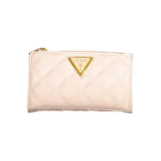 Guess Jeans Pink Polyethylene Women Wallet GU-33970