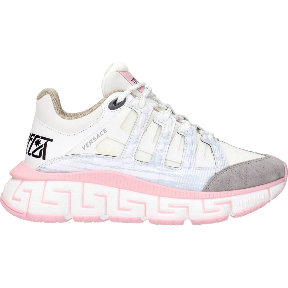 Versace Beige Fabric Athletic Sneakers VE-15248501702921-EU38/US8