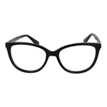 Polaroid Black Unisex Glasses Frame in full-rim rectangle style, with black polyamide body, demo lenses, and included branded case.