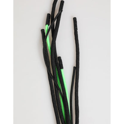 Dolce & Gabbana Multicolor Polyester Tape String DG Logo Keychain Keyring