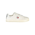 Tommy Hilfiger White Leather Women Sneaker TO-39398-EU36/US6