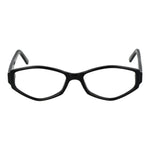 Andy Wolf Black Unisex Glasses Frame, full-rim acetate with demo lenses, stylish oval design, size 53-15-140.