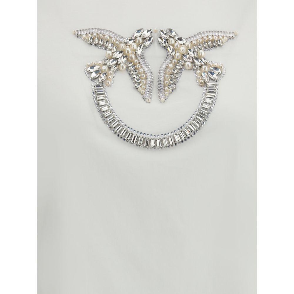 PINKO Embroidered logo T-Shirt PI-100535A2RNZ05-M
