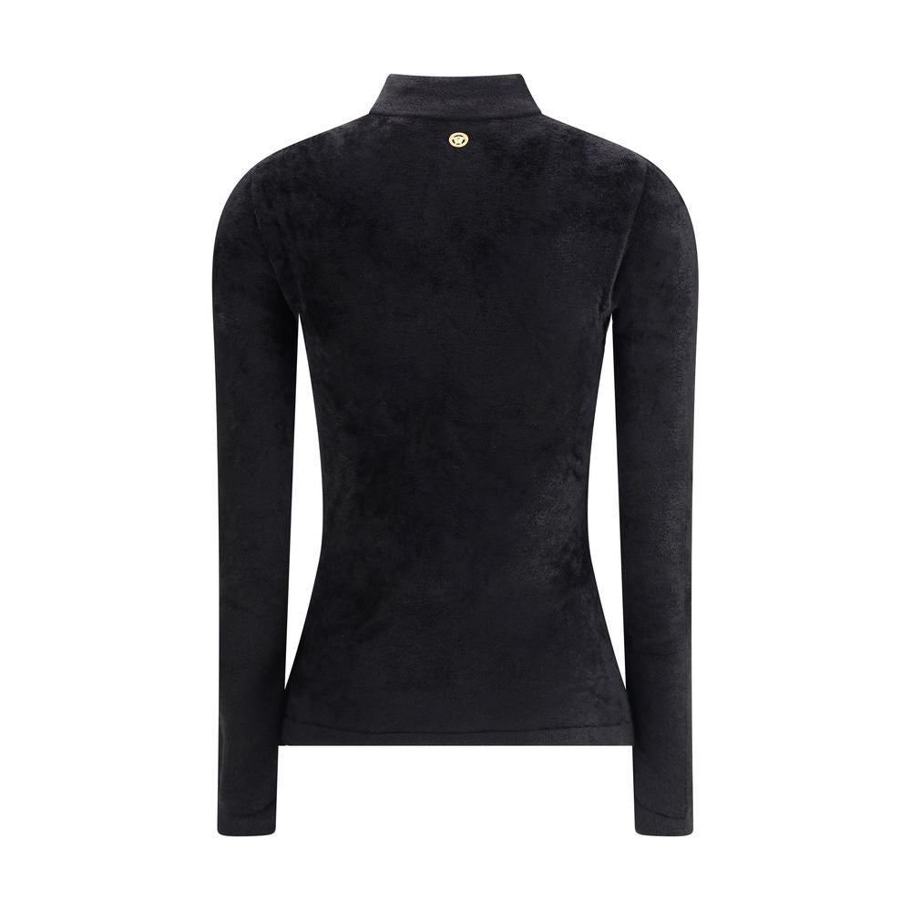 Versace Black Viscose Shirt