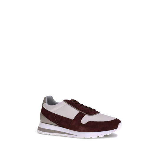Brunello Cucinelli Leather Sneakers BR-MZUESLA289CAW51-EU45/US12