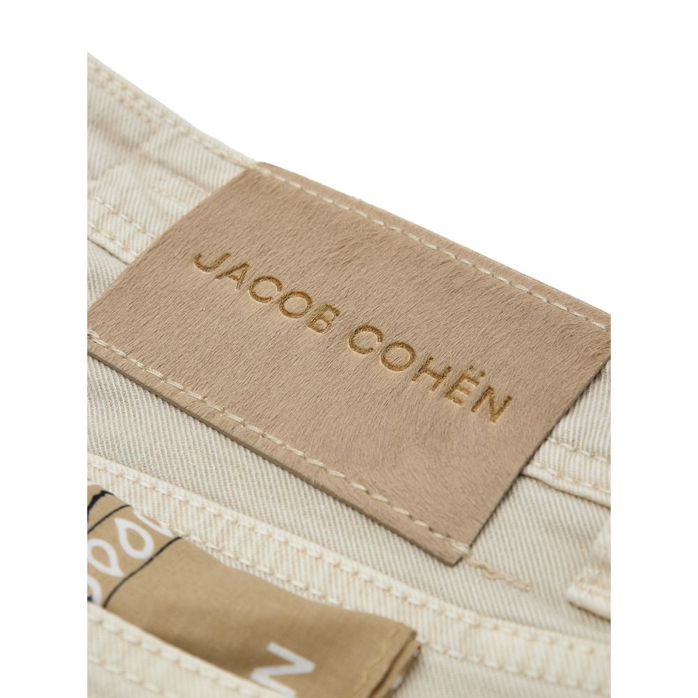 Jacob Cohen Beige Cotton Jeans Denim JA-10213672-W34