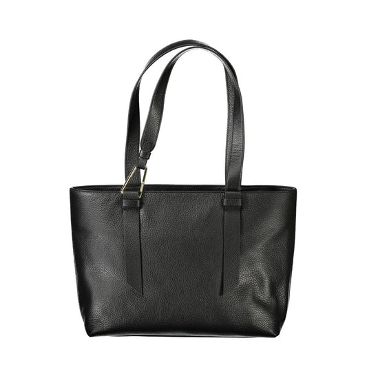 Coccinelle Black Leather Handbag CO-34859