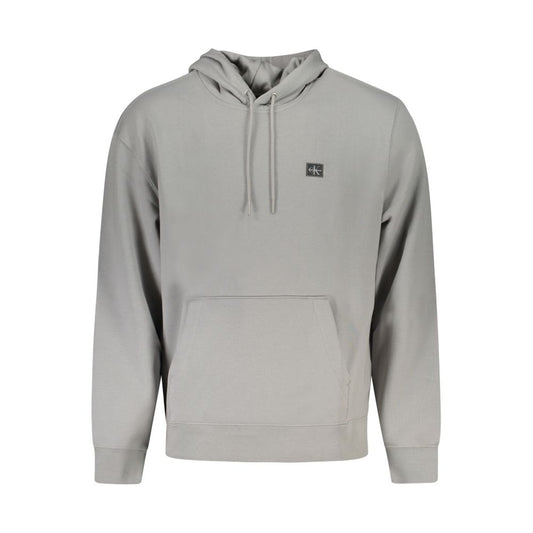 Calvin Klein Gray Recycled Polyester Men Sweater CA-39449-S