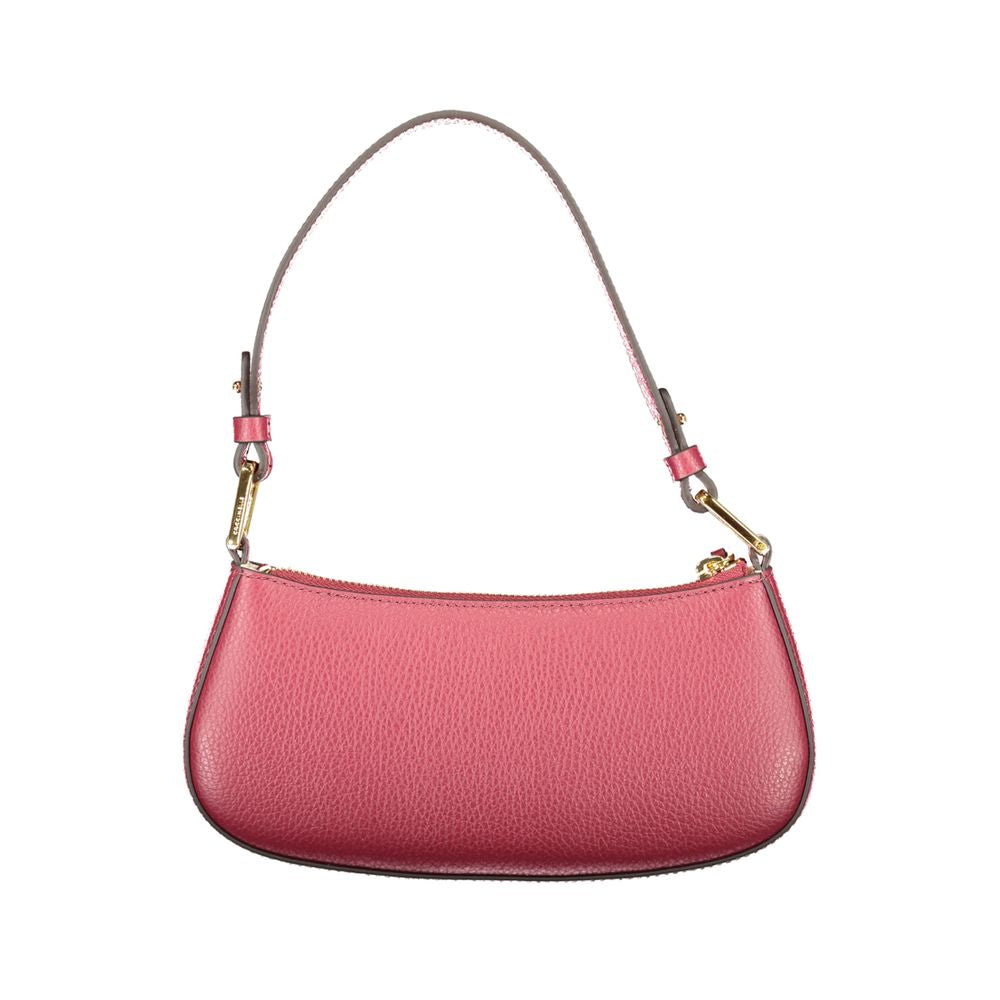 Front view with bag zipped and handles upright.