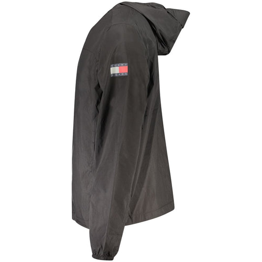 Tommy Hilfiger Black Polyamide Men's Jacket TO-39463-S