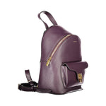 Coccinelle Purple Leather Women Backpack CO-39485