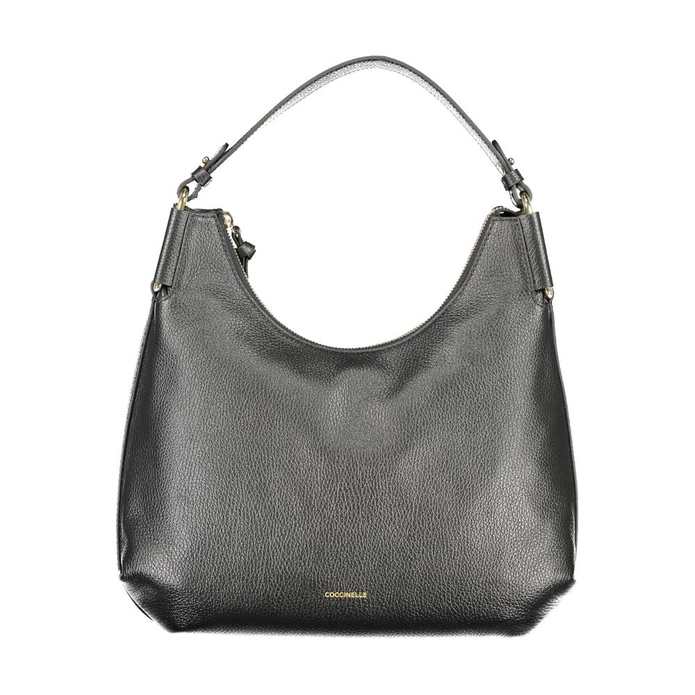 Front view with bag zipped and handles upright.