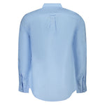 Tommy Hilfiger Blue Cotton Men Shirt TO-39478-S