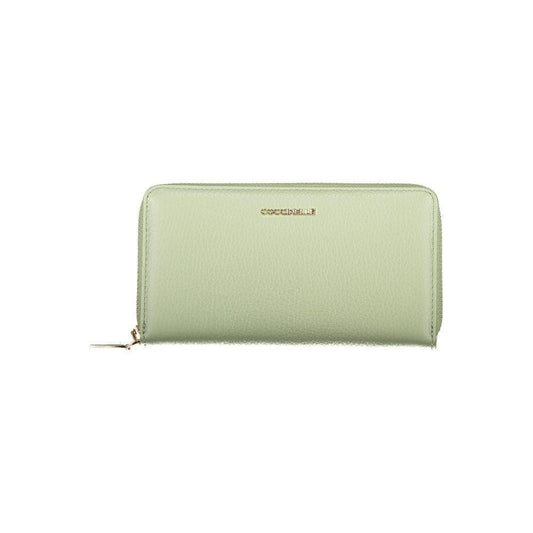 Coccinelle Green Leather Women Wallet CO-39493