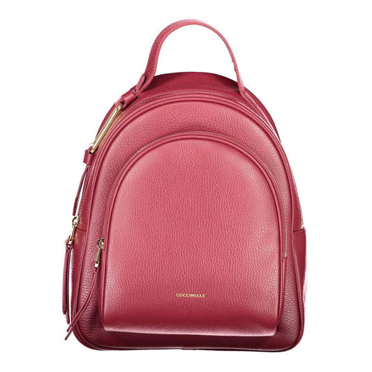 Coccinelle Purple Leather Women Backpack CO-39508
