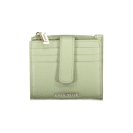 Coccinelle Green Leather Women Wallet CO-39510